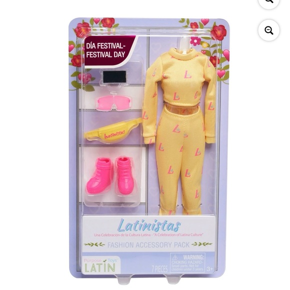 Latinistas Other - NWT Latinistas Día Festival Festival Day Fashion Doll Outfit & Accessories Set